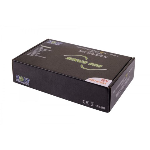Przetwornica napiecia SINUS 600 12/230V (300/600W) Przetwornica napiecia SINUS 600 12/230V (300/600W)