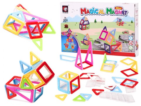 Klocki magnetyczne MAGICAL MAGNET MINI 38szt 3+ v3 Klocki magnetyczne MAGICAL MAGNET MINI 38szt 3+ v3