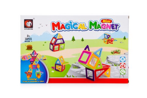 Klocki magnetyczne MAGICAL MAGNET MINI 38szt 3+ v3 Klocki magnetyczne MAGICAL MAGNET MINI 38szt 3+ v3