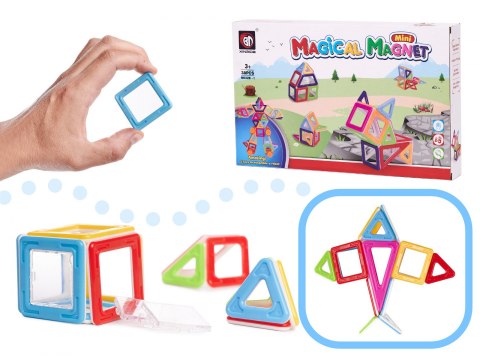 Klocki magnetyczne MAGICAL MAGNET MINI 38szt 3+ v3 Klocki magnetyczne MAGICAL MAGNET MINI 38szt 3+ v3