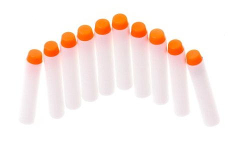 Strzałki do wyrzutni kompatybilne z NERF fluorescencyjne 10sztuk Strzałki do wyrzutni kompatybilne z NERF fluorescencyjne 10sztuk
