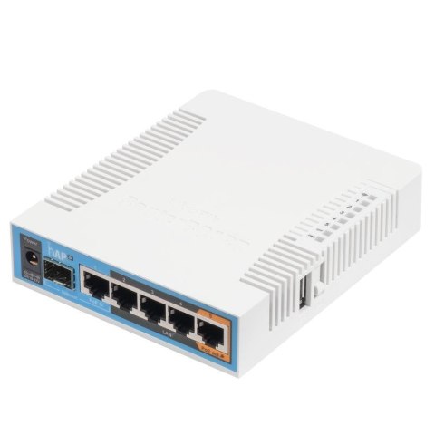 Router WiFi 4 Mikrotik hAP ac (RB962UiGS-5HacT2HnT) 2,4GHz(2x2)/5GHz(3x3) 6p Router WiFi 4 Mikrotik hAP ac (RB962UiGS-5HacT2HnT) 2,4GHz(2x2)/5GHz(3x3) 6p