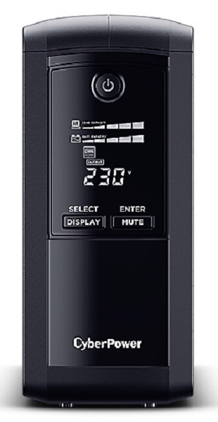 Zasilacz awaryjny CYBERPOWER VP1000ELCD-FR 1000VA Zasilacz awaryjny CYBERPOWER VP1000ELCD-FR 1000VA