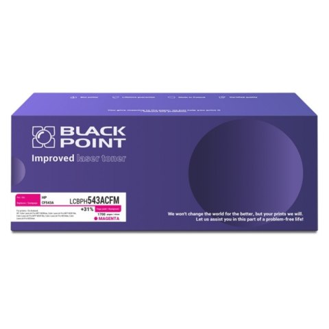 Toner BLACK POINT LCBPH543ACFM HP CF543A Toner BLACK POINT LCBPH543ACFM HP CF543A