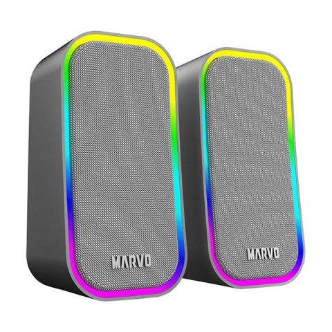Głośniki komputerowe Marvo HAVOC 20GY RGB Głośniki komputerowe Marvo HAVOC 20GY RGB