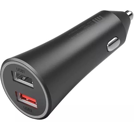 Ładowarka samochodowa XIAOMI 2x USB Czarny 26554 Ładowarka samochodowa XIAOMI 2x USB Czarny 26554