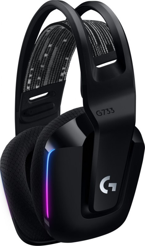 Logitech G733 LIGHTSPEED Wireless RGB Headset BLACK Logitech G733 LIGHTSPEED Wireless RGB Headset BLACK