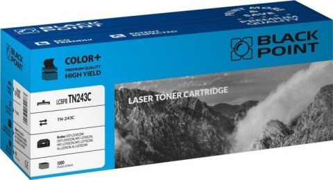 Toner BLACK POINT LCBPBTN243C Brother TN-243C Toner BLACK POINT LCBPBTN243C Brother TN-243C