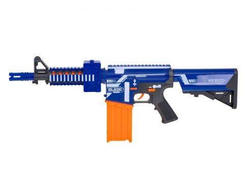 Karabin na piankowe strzałki bębenkowy + magazynek + 20 strzałek Karabin na piankowe strzałki bębenkowy + magazynek + 20 strzałek