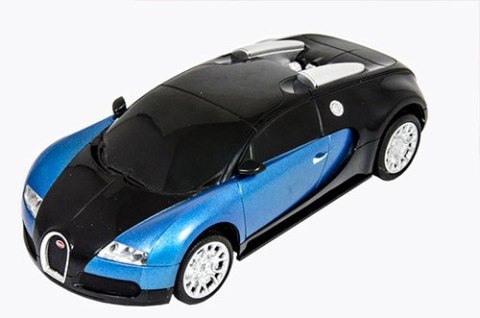 Samochód RC Bugatti Veyron licencja 1:24 niebieski Samochód RC Bugatti Veyron licencja 1:24 niebieski