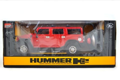 Samochód RC Hummer H2 - licencja 1:24 czerwony Samochód RC Hummer H2 - licencja 1:24 czerwony
