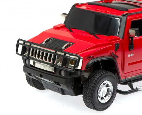 Samochód RC Hummer H2 - licencja 1:24 czerwony Samochód RC Hummer H2 - licencja 1:24 czerwony