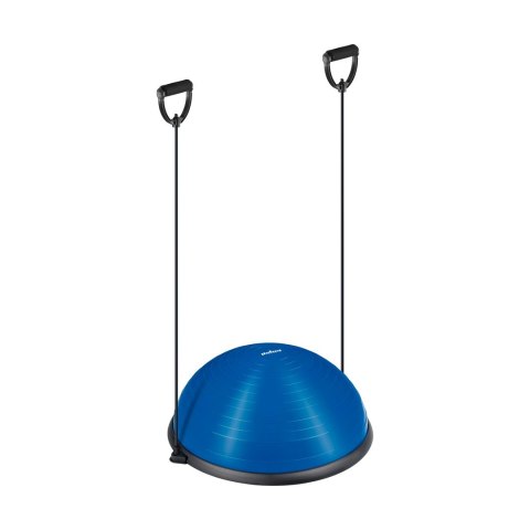 Półpiłka do balansowania, trener równowagi 58cm + pompka, REBEL ACTIVE Półpiłka do balansowania, trener równowagi 58cm + pompka, REBEL ACTIVE