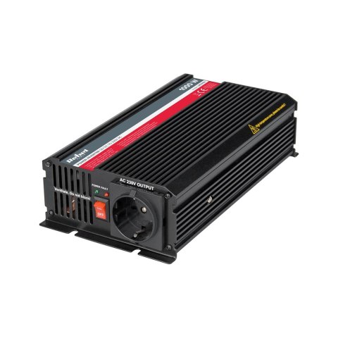 Przetwornica REBEL 12V/230V 1000W (gn. typu F:niemieckie) Przetwornica REBEL 12V/230V 1000W (gn. typu F:niemieckie)