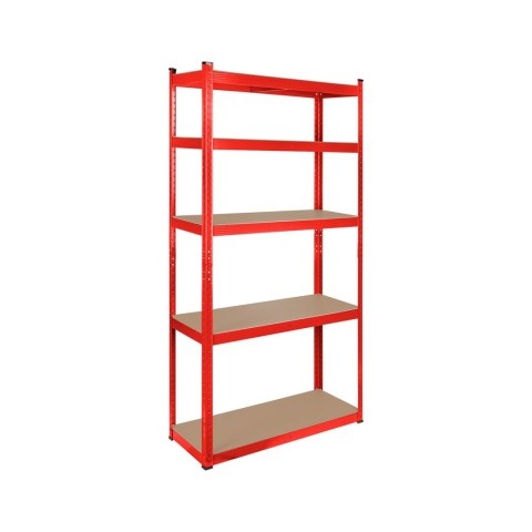 Regał metalowy magazynowy Rebel RB-1251R 180x90x40 czerwony Regał metalowy magazynowy Rebel RB-1251R 180x90x40 czerwony