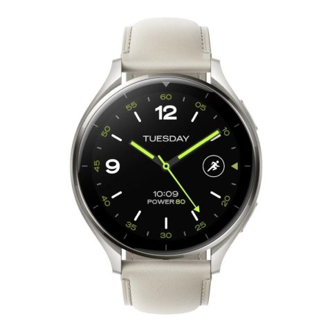 Smartwatch Xiaomi Watch 2 Titan Gray Case with White Leather Strap (59504) Smartwatch Xiaomi Watch 2 Titan Gray Case with White Leather Strap (59504)