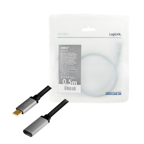Kabel USB LOGILINK USB typ C (gniazdo) 0.5 Kabel USB LOGILINK USB typ C (gniazdo) 0.5