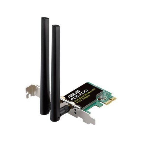 Karta sieciowa bezprzewodowa ASUS PCE-AC51 Karta sieciowa bezprzewodowa ASUS PCE-AC51