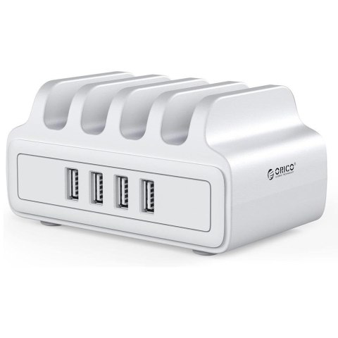 Stacja ładująca Orico DUK-4P-EU-WH-BP 4x USB-A 34W Stacja ładująca Orico DUK-4P-EU-WH-BP 4x USB-A 34W