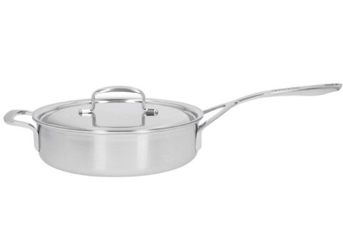 Patelnia sauté z 2 uchwytami i pokrywką DEMEYERE 5-Plus 40850-853-0 - 24 cm Patelnia sauté z 2 uchwytami i pokrywką DEMEYERE 5-Plus 40850-853-0 - 24 cm