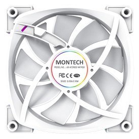 Wentylator Montech AX120 PWM ARGB, 3 szt., Biały - 120mm