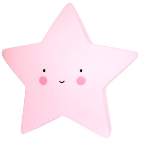 Lampka nocna gwiazda duża różowa CUTE Lampka nocna gwiazda duża różowa CUTE