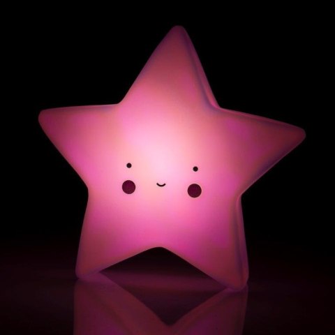 Lampka nocna gwiazda duża różowa CUTE Lampka nocna gwiazda duża różowa CUTE