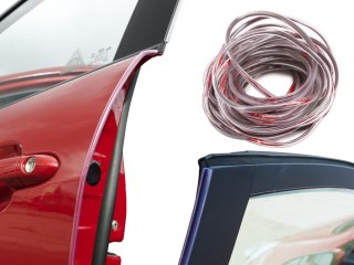 Profil osłona odbojnik krawędzi drzwi auta rantu 10m przezroczysty