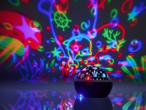 Lampka nocna projektor gwiazd + morska głębia Lampka nocna projektor gwiazd + morska głębia