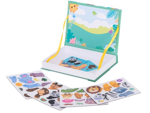 Układanka puzzle magnetyczne zwierzęta safari 47el. Układanka puzzle magnetyczne zwierzęta safari 47el.