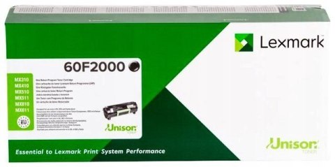 Lexmark Toner 60F2000 Black Lexmark Toner 60F2000 Black