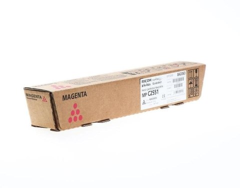 Ricoh Toner 842063 / 841506 MPC 2551 Magenta Ricoh Toner 842063 / 841506 MPC 2551 Magenta