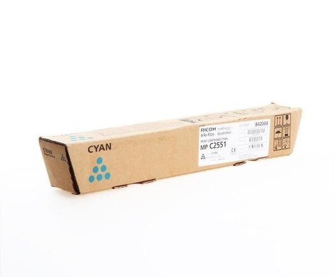 Ricoh Toner 842064 / 841505 MPC 2551 Cyan Ricoh Toner 842064 / 841505 MPC 2551 Cyan