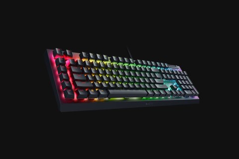 Razer BlackWidow V4 X. Tastatur Formfaktor: Volle Größe (100%), Geräteschnittstelle: USB, Tastatur-Switch: Mechanischer Switch. Razer BlackWidow V4 X. Tastatur Formfaktor: Volle Größe (100%), Geräteschnittstelle: USB, Tastatur-Switch: Mechanischer Switch.