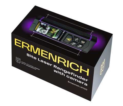 Miernik laserowy Ermenrich PRO LR100, z kamerą
