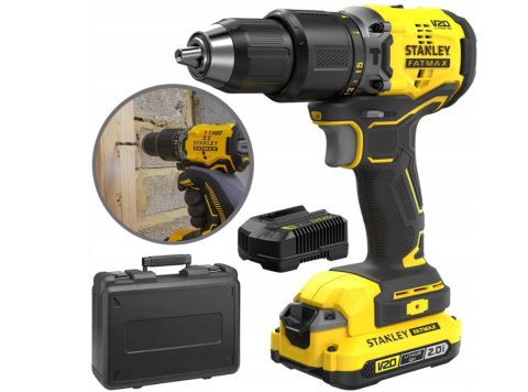 STANLEY WIERTARKO-WKRĘTARKA FATMAX SFMCD715D2K 1X2,0AH BL KUFER