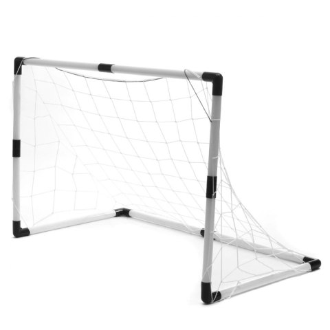 Bramki piłkarskie dla dzieci 2w1 (2szt-92x65x40cm/1szt-180x120x60) + piłka + pompka