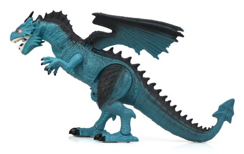 Dinozaur RC Smok sterowany - chodzi ryczy zionie parą 41 cm Dinozaur RC Smok sterowany - chodzi ryczy zionie parą 41 cm