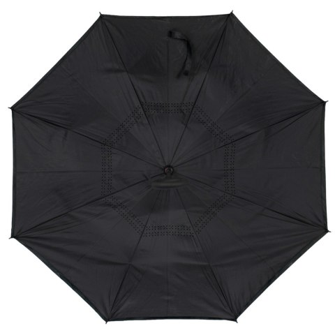 Parasol odwrotnie otwierany składany czarny Parasol odwrotnie otwierany składany czarny