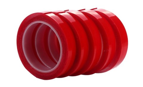 Taśma akrylowa dwustronna montażowa transparentna mocna 25mmx3m Taśma akrylowa dwustronna montażowa transparentna mocna 25mmx3m