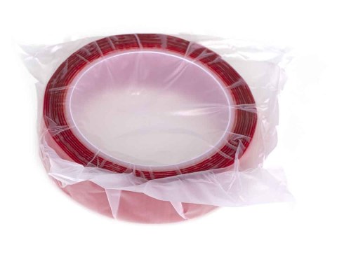Taśma akrylowa dwustronna montażowa transparentna mocna 25mmx3m Taśma akrylowa dwustronna montażowa transparentna mocna 25mmx3m