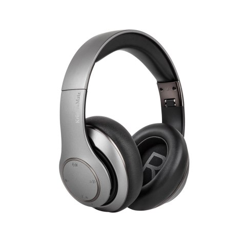 Bezprzewodowe słuchawki nauszne Kruger&Matz model Street 3 Wireless, kolor grafitowy Bezprzewodowe słuchawki nauszne Kruger&Matz model Street 3 Wireless, kolor grafitowy