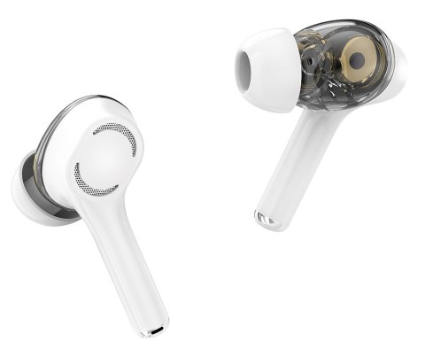 Kruger & Matz Dual Driver M4 PRO Słuchawki douszne TWS stereo Bluetooth białe Kruger & Matz Dual Driver M4 PRO Słuchawki douszne TWS stereo Bluetooth białe