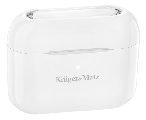 Kruger & Matz Dual Driver M4 PRO Słuchawki douszne TWS stereo Bluetooth białe Kruger & Matz Dual Driver M4 PRO Słuchawki douszne TWS stereo Bluetooth białe
