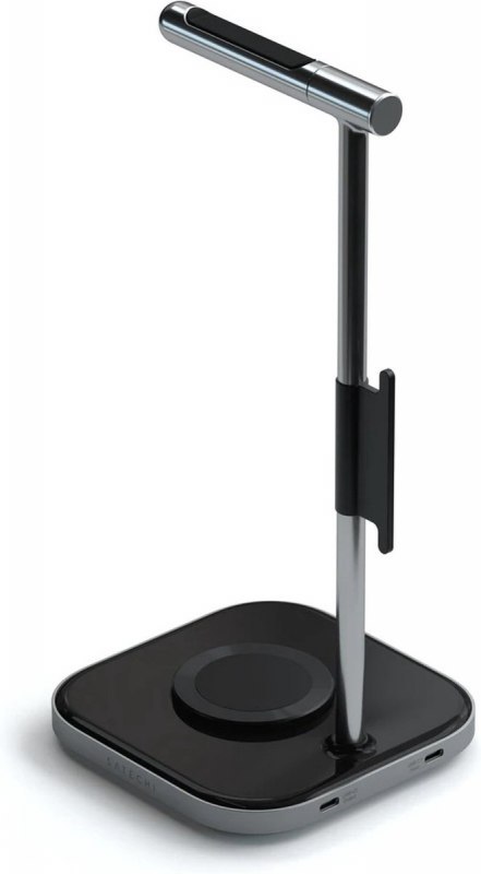 Satechi Headphone Stand 2in1 - podstawka do AirPods Max oraz ładowarka bezprzewodowa (space gray) Satechi Headphone Stand 2in1 - podstawka do AirPods Max oraz ładowarka bezprzewodowa (space gray)