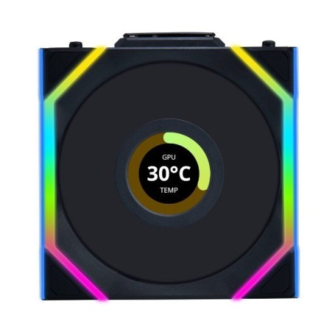 Lian Li UNI FAN SL Wireless LCD 120 Obudowa komputera Wentylator 12 cm Czarny 1 szt. Lian Li UNI FAN SL Wireless LCD 120 Obudowa komputera Wentylator 12 cm Czarny 1 szt.