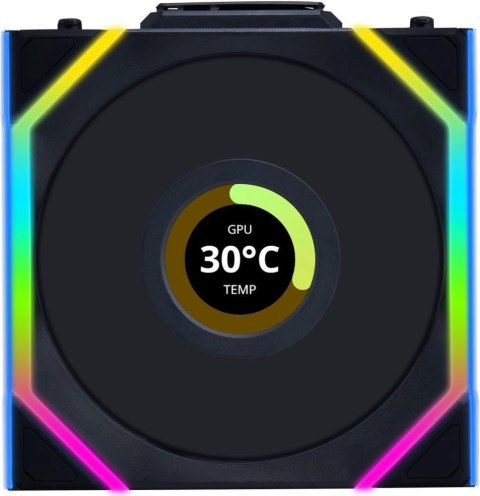 Lian Li UNI FAN SL Wireless LCD 120 Obudowa komputera Wentylator 12 cm Czarny 1 szt. Lian Li UNI FAN SL Wireless LCD 120 Obudowa komputera Wentylator 12 cm Czarny 1 szt.
