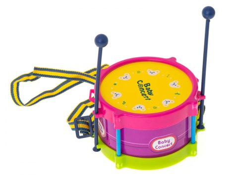Bębenek grzechotki instrumenty dla dzieci zestaw