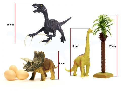 Dinozaury figurki zestaw 14el.