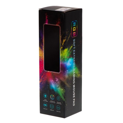 Podkładka pod mysz na biurko RGB 30 x 25 x 0.4 cm